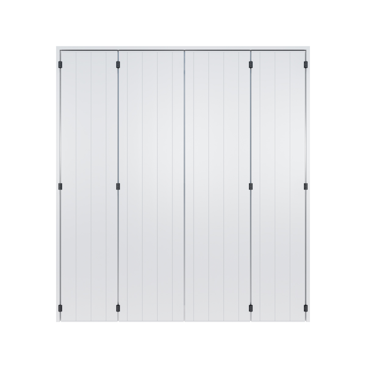 Persiana bianca padovana/vicentina vista esterna