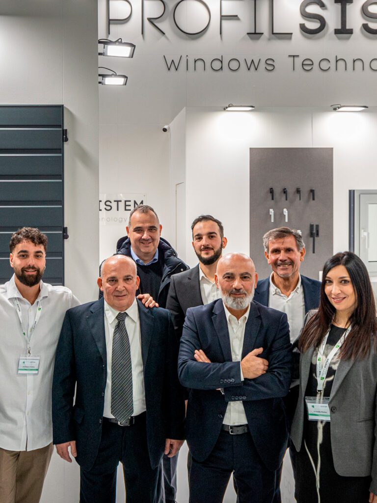 Famiglia Piraina, tre generazioni di costruttori di serramenti in PVC e alluminio