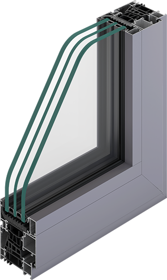 serramenti in alluminio standar metra